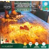   Home Creation XXL 50 cm csillag IP44 kültéri / beltéri fém, melegfehér LED csillag fénykoszorú, 1100 db LED-el világító ötágú csillag fényedkoráció 6 órás időzítővel