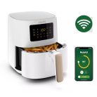 Philips HD9255/30 WiFi SMART 5000 Series AirFryer 1400W 4.1L 0.8kg fehér forrólevegős fritőz, olajmentes olajsütő, Air Fryer (HD 9255)