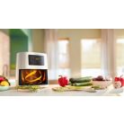 Philips HD9255/30 WiFi SMART 5000 Series AirFryer 1400W 4.1L 0.8kg fehér forrólevegős fritőz, olajmentes olajsütő, Air Fryer (HD 9255)