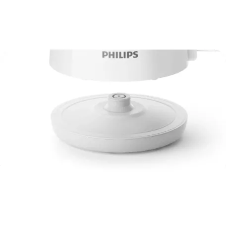 Philips HD9318/70 Daily Collection 3000 Series vízforraló 2200W 1.7L, inox belső, fehér műanyag készülékházzal, rejtett fűtőszállal
