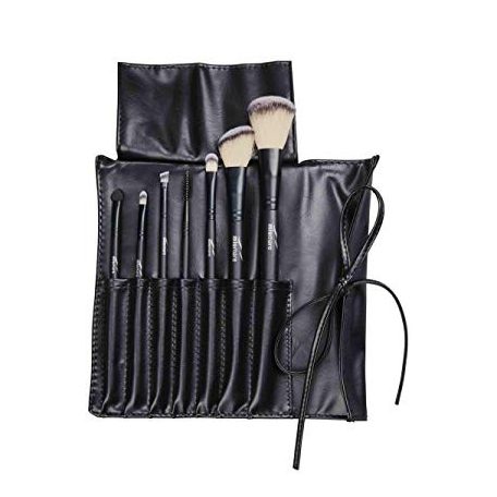 Miomare 8 darabos profi kozmetikai ecsetkészlet, sminkecset szett műbőr tokban (HG00078A)