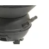   GrillMeister Kansas HG-08199 (Landmann 0630 / Grill Chef 063091 helyettesítő) 35 cm faszenes Barbecue grillhordó, öntöttvas kerti grillező 