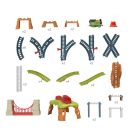 Mattel Fisher Price HHN26 Thomas és barátai Percy 6 az 1-ben óriás játékszett, 42 darabos 667 cm hosszú vonat szett, vasút készlet (Thomas & Friends Percy 6 in 1 Set)