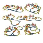 Mattel Fisher Price HHN26 Thomas és barátai Percy 6 az 1-ben óriás játékszett, 42 darabos 667 cm hosszú vonat szett, vasút készlet (Thomas & Friends Percy 6 in 1 Set)