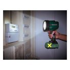 ParkSide PHLA 20-Li A1 SOLO 20V / 12V nagy fényerejű akkus / szivargyújtós kézi LED lámpa 1000 lm / 2500 lm 6500K 7 x 3W teljesítmény, 640 méter hatótáv