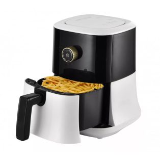   Hausmeister HM 6931 Bio Fritu, mechanikus Air Fryer 2.5L 1000W légkeveréses sütő, olajmentes olajsütő, forrólevegős sütő 