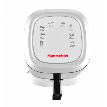 Hausmeister HM 6931 Bio Fritu, mechanikus Air Fryer 2.5L 1000W légkeveréses sütő, olajmentes olajsütő, forrólevegős sütő 