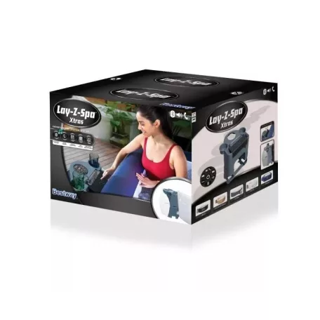 Bestway HMT 104 Xtras Lay-Z-Spa szórakoztató rendszer Jakuzzihoz, Bluetooth audio és kihangosító egység (hangszóró) Lay-Z-Spa Jakuzzikhoz