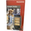   Hausmeister HM 8151 halogén hősugárzó, 400W / 800W / 1200W halogéncsöves melegítő