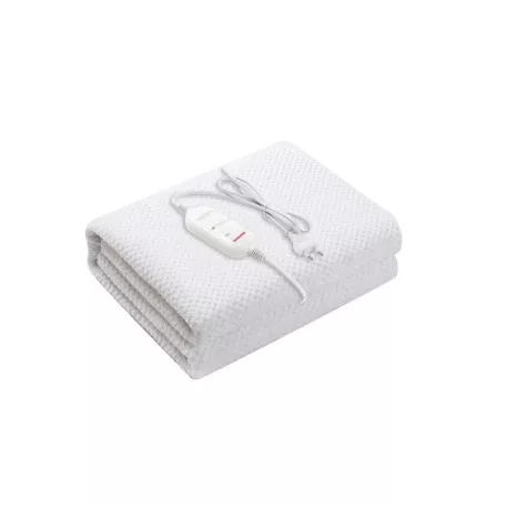 Hausmeister HM 8160 polár 60W mosható, elektromos gyapjú ágymelegítő takaró, fűtőlepedő 150 x 80 cm, 2 hőmérséklet fokozattal 35 - 60 °C
