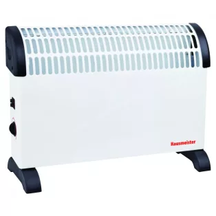   Hausmeister HM 8154 elektromos 2000W álló konvektor 3 fűtési fokozattal (750W / 1250W / 2000W) elektromos hősugárzó fokozatmentes termosztáttal
