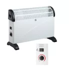 Hausmeister HM 8154 elektromos 2000W álló konvektor 3 fűtési fokozattal (750W / 1250W / 2000W) elektromos hősugárzó fokozatmentes termosztáttal