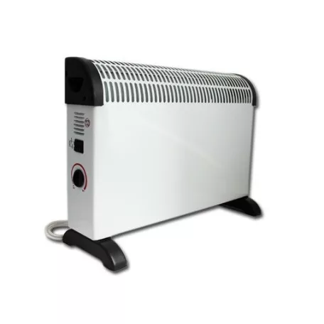 Hausmeister HM 8154 elektromos 2000W álló konvektor 3 fűtési fokozattal (750W / 1250W / 2000W) elektromos hősugárzó fokozatmentes termosztáttal