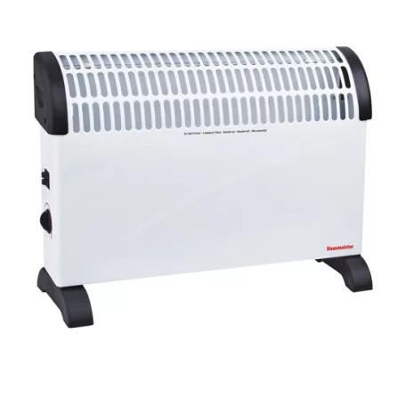 Hausmeister HM 8154 elektromos 2000W álló konvektor 3 fűtési fokozattal (750W / 1250W / 2000W) elektromos hősugárzó fokozatmentes termosztáttal