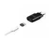   Homtom Dodgee - Hama 2 az 1-ben 5V 1A USB-A és USB-C hálózati adapter és átalakító, DC 5V 1000 mA töltéshez (HJ-0501000B2-EU | 0201532)
