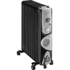 ROWI HOR 2900/11/4 GZ BASIC 11 tagú 2900W turbós (ventilátoros) olajradiátor, elektromos hősugárzó radiátor mechanikus időzítővel 2500W + 400W öszteljesítménnyel