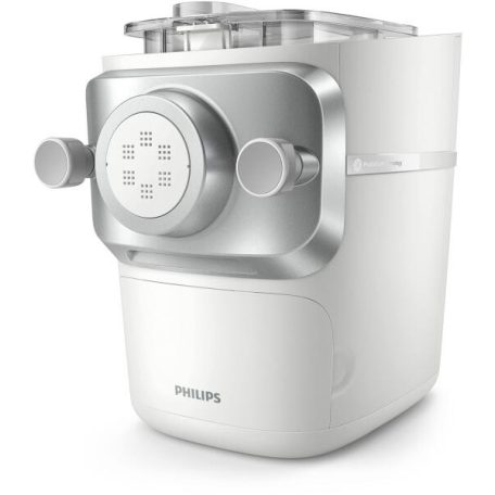 Philips HR2660 tészatkészítő automata, Avance Collection HR2660/00 Series 7000 Pasta Maker 200W / 800g tésztagép 6 féle tésztaformázó feltéttel, fehér