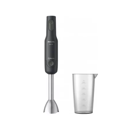 Philips ProMix HR2522/00 inox, nemesacél 500W botmixer 500 ml keverőpohárral, fekete rúdmixer Series 1000 (HR 2522)
