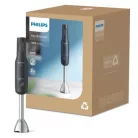 Philips ProMix HR2522/00 inox, nemesacél 500W botmixer 500 ml keverőpohárral, fekete rúdmixer Series 1000 (HR 2522)