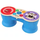 Hape Baby Einstein Upbeat Tunes 800898 elektromos (elemes) játék dob szett, baby elektronikus dob készlet fából, műanyag talppal