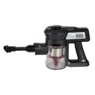 Hausmeister HM 2061 álló / kézi 22,2V li-ion akkus 120W akkumulátoros 2 az 1-ben porszívó HEPA filterrel, LED világítással, forgó körkefével, fali töltővel