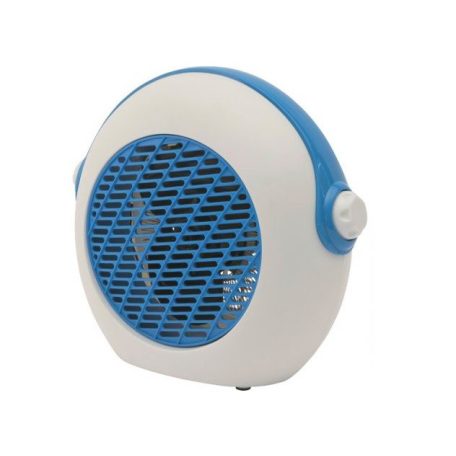 Home FK 37 BL elektromos 2000W hősugárzó ventilátor, 2 kW termoventilátor, kék-fehér