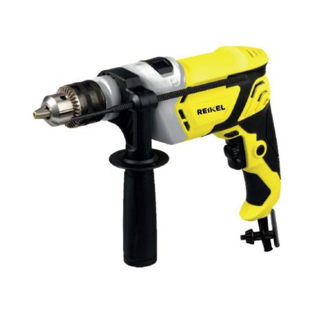 Reikel ID-917 Impact Drill elektromos, vezetékes 950W ütvefúró, fúrógép 13 mm gyorstokmánnyal, mélységütközővel