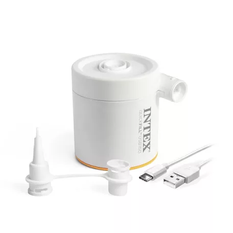 Intex QuickFill 200R akkus, 3.7V 2000 mAh 3 kPa utazó, mini akkumulátoros elektromos pumpa, matracpumpa szívó és fújó funkcióval #66647