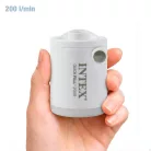 Intex QuickFill 200R akkus, 3.7V 2000 mAh 3 kPa utazó, mini akkumulátoros elektromos pumpa, matracpumpa szívó és fújó funkcióval #66647