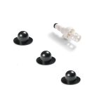 INTEX 26100 Easy Happy Crab 183 x 51 cm 880L piros, kerek, felfújható, puha falú medence vidám rák témával