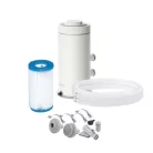 INTEX Krystal Clear C1000 Hydro Aeration 3.7 m3/h 99W papírszűrős vízforgató, szűrő szivattyú INTEX A (FP638) filterrel (#26638)