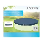 INTEX Metal Prism Superior DeLuxe 366 x 99 cm fémvázas kerti medence szett vízforgatóval, talajtakaróval, védőtakaróval és létrával 8.6 m3