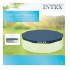 INTEX 28030 fémvázas takaró, 305 cm takarófólia, védőtakaró fémvázas, csővázas kerti medencére (Málta, Maui)