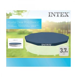   INTEX 28031 fémvázas takaró, 366 cm takarófólia, védőtakaró fémvázas, csővázas kerti medencére