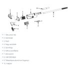 INTEX 28620 akkus, újratölthető akkumulátoros, vákuumos kézi medence porszívó, pezsgőfürdő- (jakuzzi) és kerti medence tisztító (CL1704)