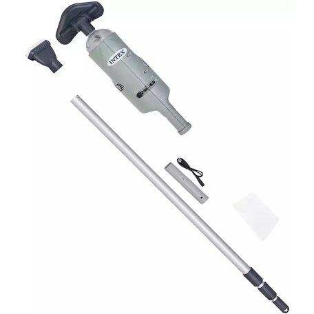 INTEX 28620 akkus, újratölthető akkumulátoros, vákuumos kézi medence porszívó, pezsgőfürdő- (jakuzzi) és kerti medence tisztító (CL1704)
