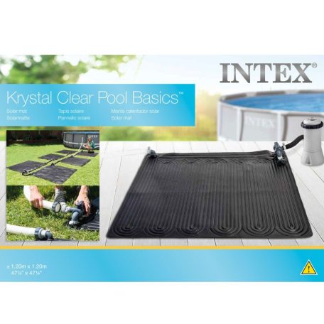 INTEX 28685 Solar Mat szolárszőnyeg, szolár (napenergiás) kerti medence fűtés, 120 x 120 cm 1.44 m3 solar fűtőszőnyeg