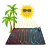   INTEX 28685 Solar Mat szolárszőnyeg, szolár (napenergiás) kerti medence fűtés, 120 x 120 cm 1.44 m3 solar fűtőszőnyeg