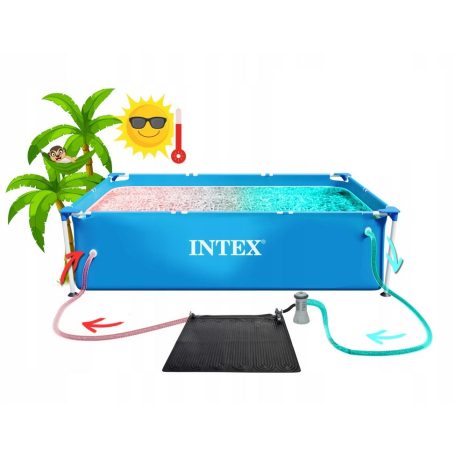 INTEX 28685 Solar Mat szolárszőnyeg, szolár (napenergiás) kerti medence fűtés, 120 x 120 cm 1.44 m3 solar fűtőszőnyeg