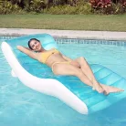 INTEX 56874 Splash Lounge felfújható napozóágy 191 x 99 cm, kék-fehér, 100 kg teherbírás