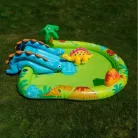 INTEX 57166 Little Dino Play Center 191 x 152 x 58 cm Dinoszaurusz vízi játszótér, felfújható kerti medence, élménymedence