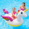   BONTOTT INTEX 57561 Ride-on 201 x 140 x 97 cm felfújható gyermek Baby Unikornis matrac 40 kg teherbírású
