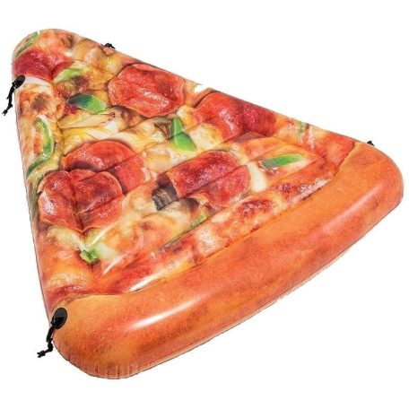 INTEX 58752 Pizza Slice Felfújható matrac, pizzaszelet formájú gumimatrac 175 x 145 cm RG30505