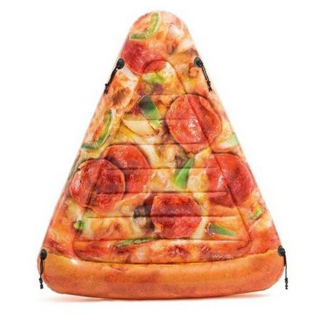 INTEX 58752 Pizza Slice Felfújható matrac, pizzaszelet formájú gumimatrac 175 x 145 cm RG30505