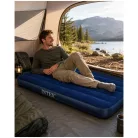 INTEX 64756 Dura-Beam Standard 191 x 76 x 25 cm egyszemélyes, 136 kg teherbírású sötétkék velúr matrac kepingezéshez (kül- és beltérre)