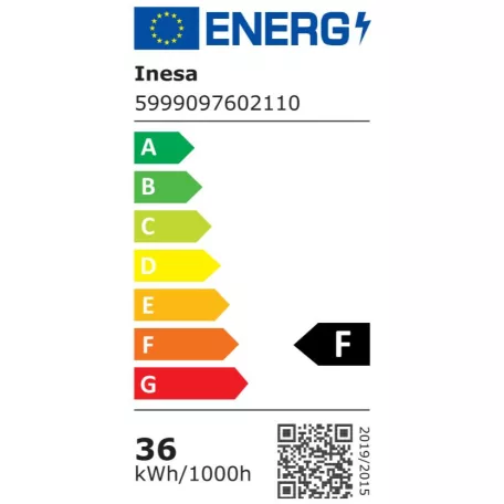 INESA MSF416 Tri-proof LED Light 36W 3000 lm 4000K (semleges fehér) IP65 LED-es por- és páramentes ipari lámpatest 125 cm, armatúrával