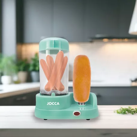 JOCCA 7309TQ Hot-Dog készítő és tojásfőző 350W, 6 db virsli | 4 tojás | 1 kifli egyidejű elkészítéséhez