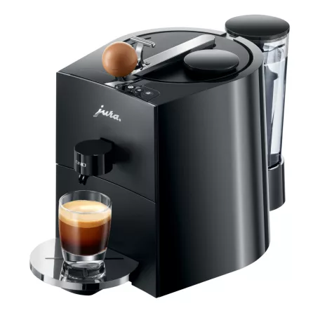 JURA ONO Coffee Black 15505 Automata kávéfőző 1450W, 15 bar, 0.95L víztartály, intelligens előmelegítő egységgel, fekete