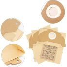 Karcher WD 2 / Kärcher KFI222 gyári 5 darabos papír porzsák WD 2 / WD 2.200 - WD 2.250 száraz-nedves porszívóhoz (6.904-322.0)