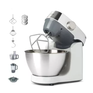   Kenwood Prospero+ KHC29A.H0WH fehér 1000W 4.3L konyhai robotgép szett, dagasztógép, habverővel, turmixal, citruspréssel és aprító - szeletelő feltéttel (KHC29A.H0)